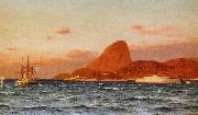 Eduardo de Martino View of Rio de Janeiro oil